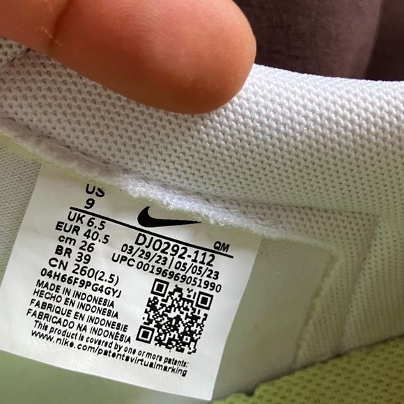 Nike Women's Blazer low platform sneakers size US 9 - Picture 9 of 14